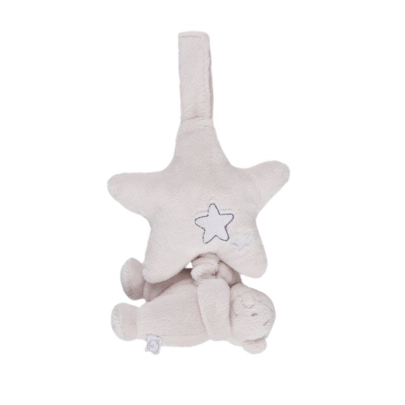 Noukies air jazz musical nouky ours étoile beige nougat 